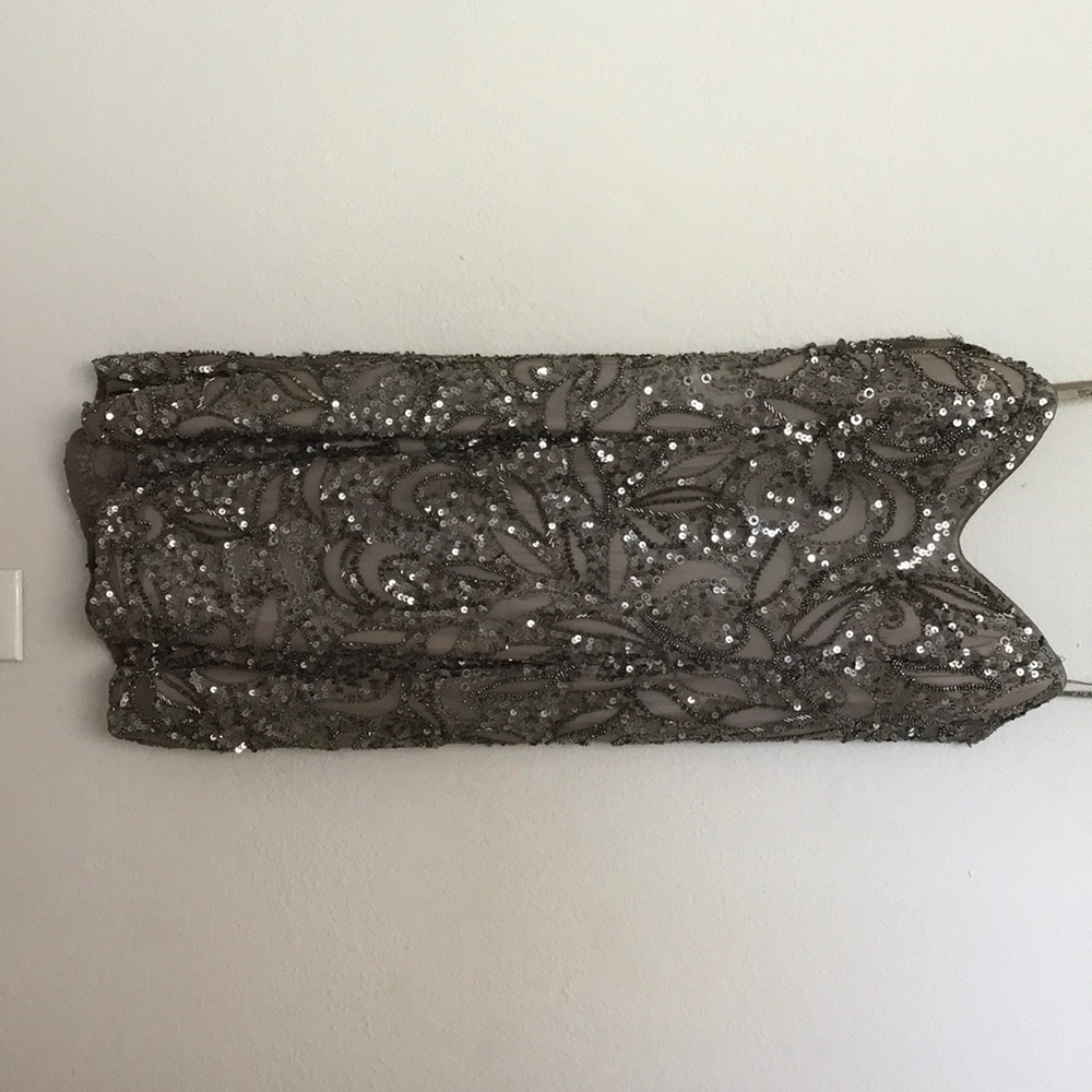 Scala sequences silver dress!